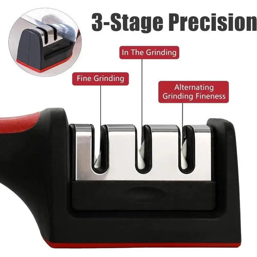3-Segment Knife Sharpener